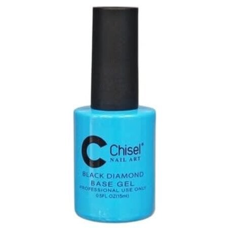 CHISEL CHISEL NAIL ART BLACK DIAMOND BASE GEL (0.5 OZ)