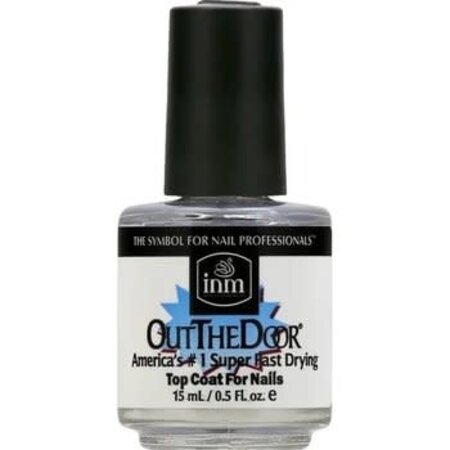 Out Of The Door INM OUT THE DOOR SUPER FAST DRYING NAIL POLISH TOP COAT (0.5 OZ)