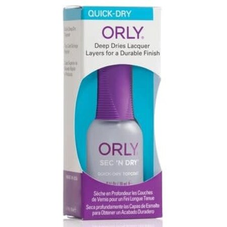 ORLY ORLY SEC N'DRY QUICK-DRY TOP COAT (0.6 OZ)