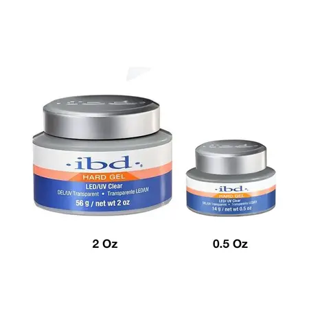 IBD IBD | HARD GEL LED/UV BUILDER GEL CLEAR - 0.5 OZ