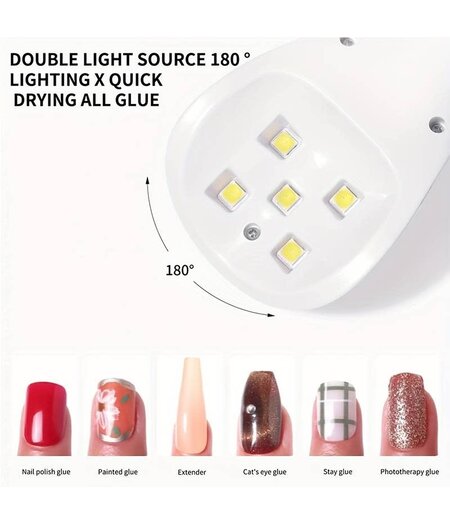 PORTABLE UV/ LED NAIL LAMP - YC01