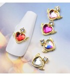 HEART WING CHARM - BOX OF 30 PCS