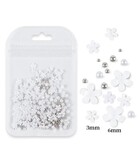 3D Flowers Nail Art Charm Decorations Bag