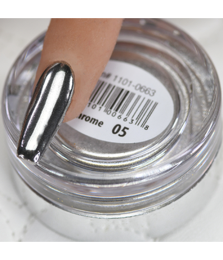 CRE8TION CRE8TION | #05 SILVER CHROME NAIL ART EFFECT - 1G