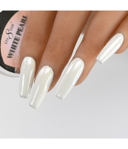 CRE8TION CRE8TION | WHITE PEARL CHROME NAIL ART EFFECT - 1G