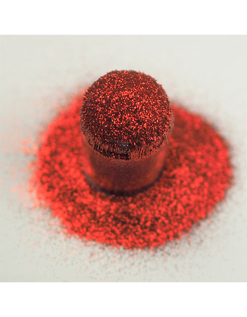 LECENTE LECENTE - BRIGHT RED ULTRA FINE GLITTER - Lucky Nail Supply