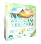 LA PALM VOLCANO SPA PEDICURE 5-STEP SPA IN A BOX  (GREEN TEA & ALOE VERA)