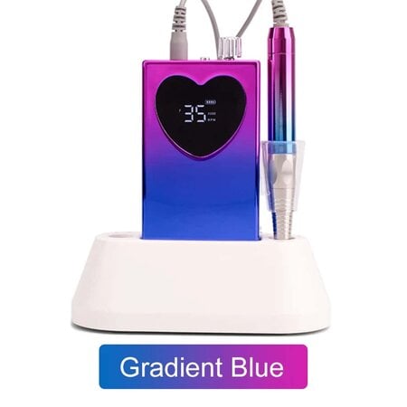 35K PORTABLE NAIL DRILL -  GRADIENT BLUE