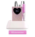 35K PORTABLE NAIL DRILL -  RHINESTONE