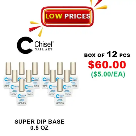 CHISEL CHISEL | SUPER DIP BASE ( BOX OF 12PCS )