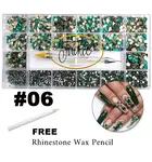 JACKIE SIGNATURE AB Rhinestone for Nails - 20 Shapes Per Box - #06
