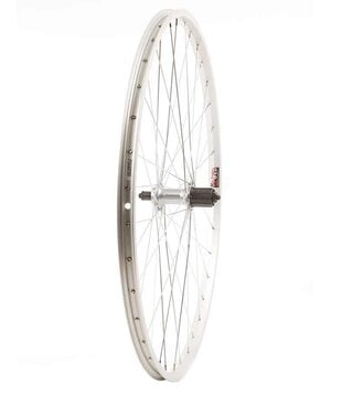 Wheel Shop, Alex X101 Argent/ Shimano Acera FH-T3000, Roue, Arriere, 700C / 622, Trous: 36, QR, 135mm, Sur jante, Shimano HG