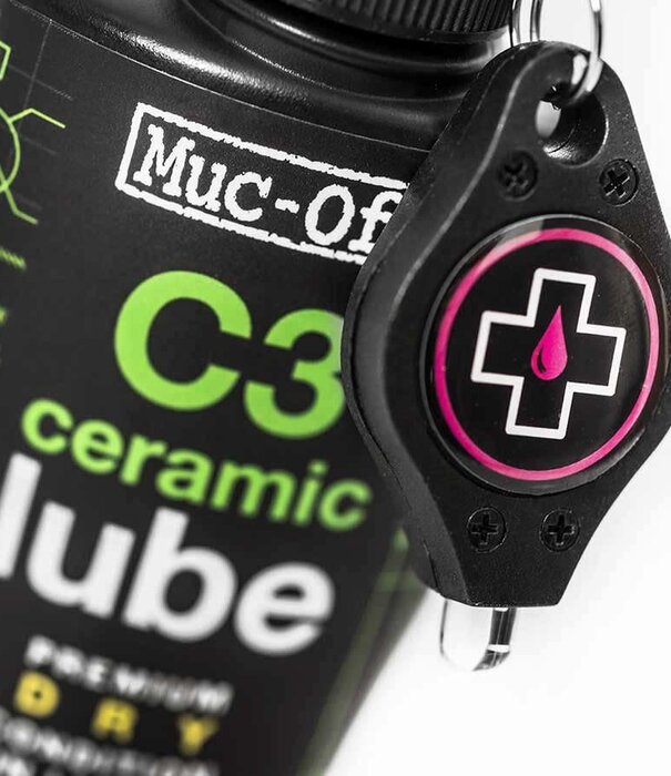 Muc-Off, Lubrifiant Ceramic Dry, 50ml, avec UV Torch