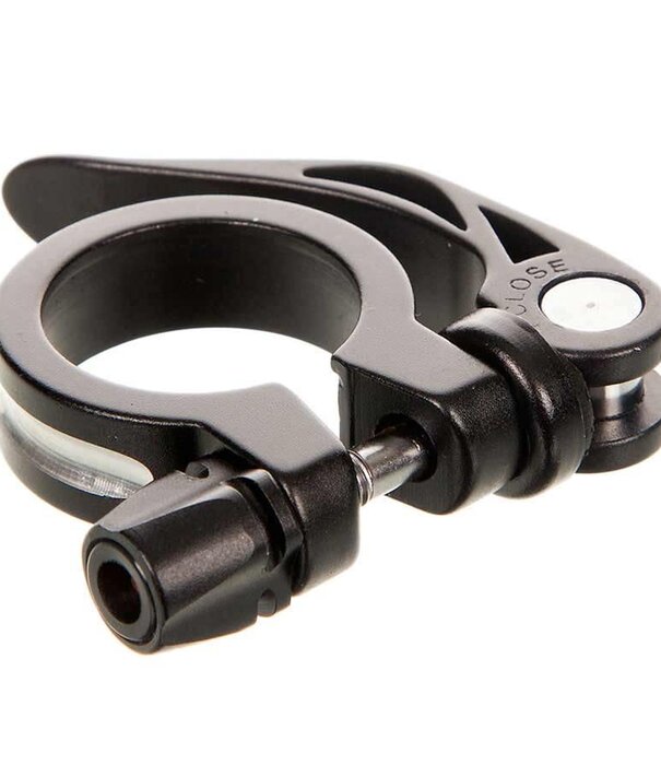 EVO, Deblocage Rapide Integre, Collet de tige de selle, 34.9mm, Noir