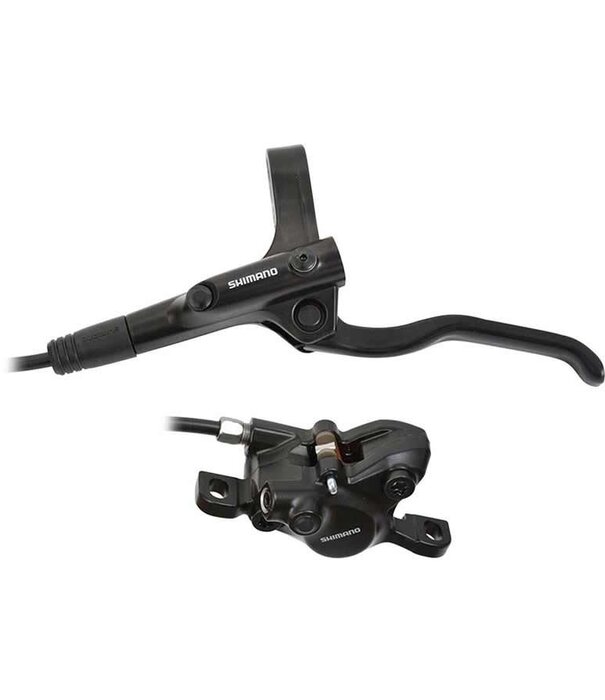 Shimano, BL/BR-MT200, Frein à disque hydraulique VTT, Avant, Post mount, Noir, Ensemble