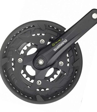 Shimano, FC-T4010, Pedalier, 9 vit, 175mm, 22/32/44D, avec GC, BCD:64/104, Octalink, 68mm, 50mm, Noir