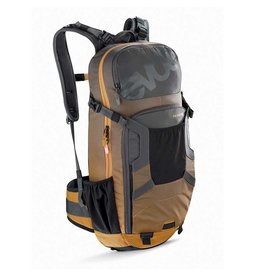 Enduro, Sac à dos avec protection, 16L, Gris carbone/Terreau, ML