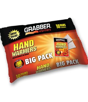 Grabber Rechauffeurs de Mains, Paquet de 10