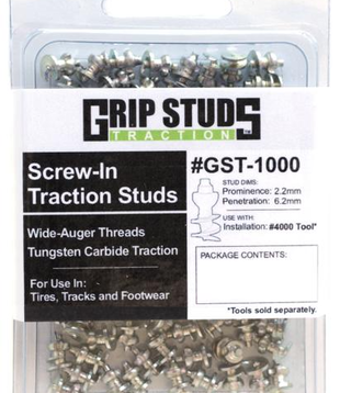 Grip Studs Bicycle Tire Snow/Ice Studs /100 pack