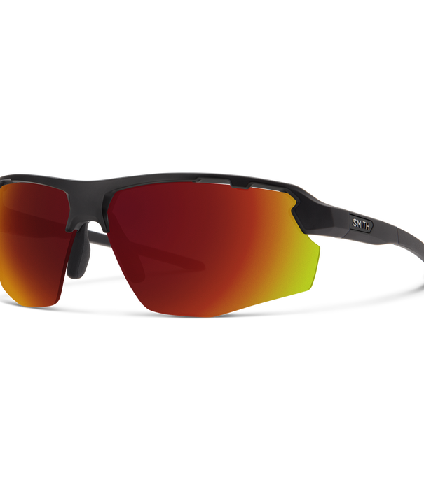 Smith Resolve | Matte Black | ChromaPop Red Mirror