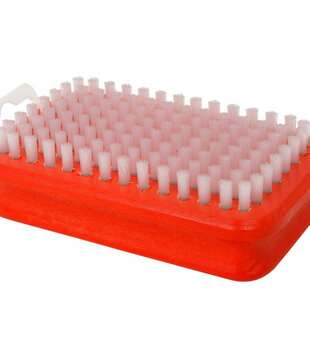 SWIX BROSSE RECTANGULAIRE NYLON BLANC