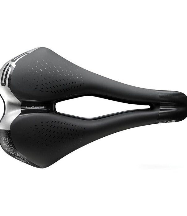 Selle Italia, S 5 Lady Superflow S, Saddle, 255 x 145mm, Women, 318g, Black