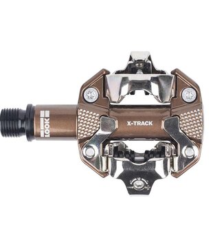 Look, X-Track Gravel, Pédales, Corps: Aluminium, Axe: Cr-Mo, 9/16'', Bronze, Paire