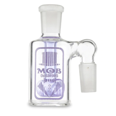 Mob Glass Mob Mini Showerhead Ash Catcher 90* Purple