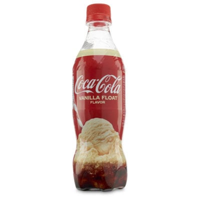 coca cola vanilla bottle