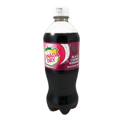 Exotic Soda Canada Dry Black Cherry Wishniak Soda