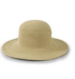 San Diego Hat Co. SDH WOMEN'S COTTON CROCHET HAT LARGE BRIM - TAN