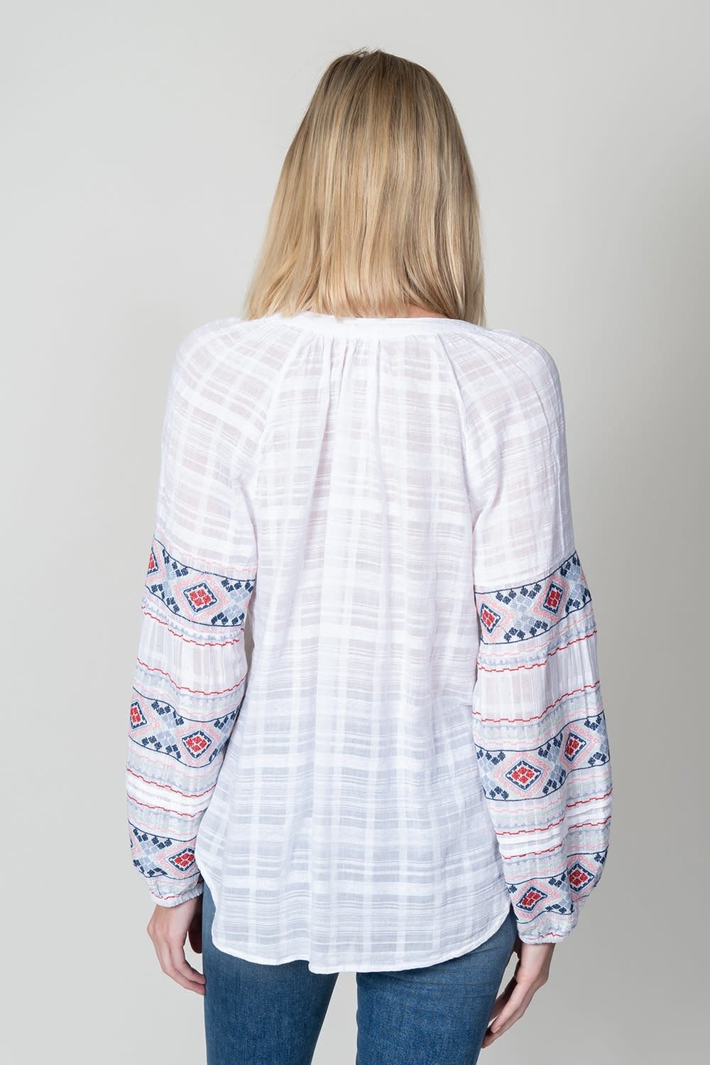 Dylan TALA EMBROIDERY TOP -