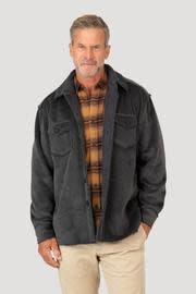 True Grit True Grit Washed Cord & Ultra Shag Button Jacket