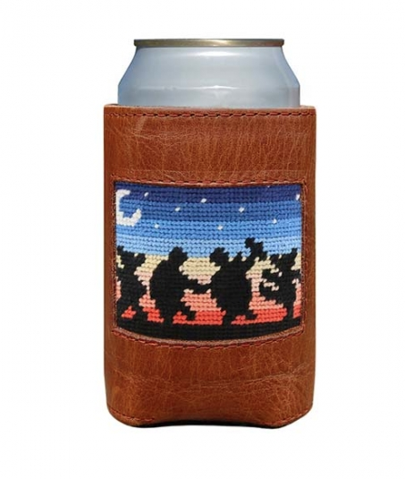 SMATHERS & BRANSON Needlepoint Can Cooler