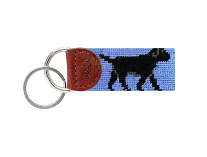 SMATHERS & BRANSON Needlepoint Key Fob