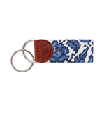 SMATHERS & BRANSON Needlepoint Key Fob