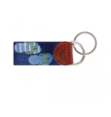 SMATHERS & BRANSON Needlepoint Key Fob