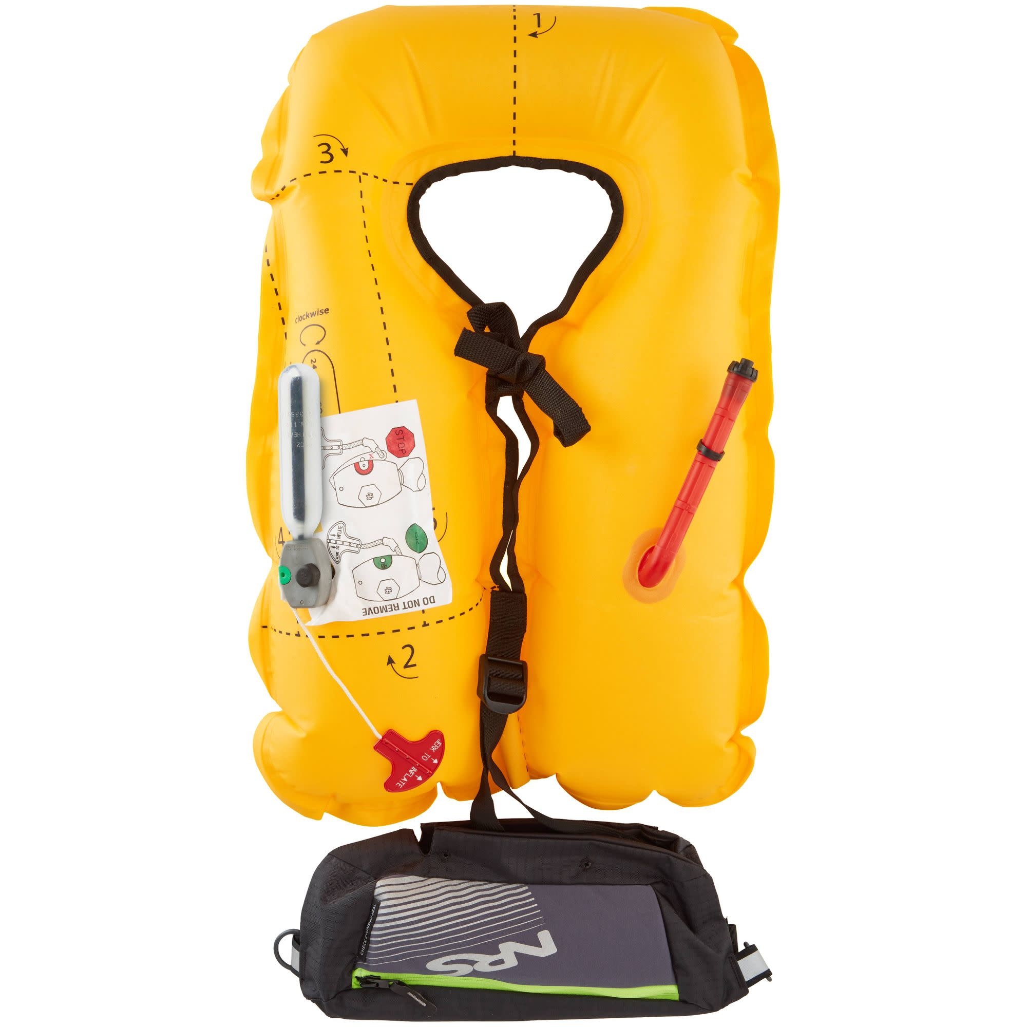 NRS, INC. NRS Zephyr Inflatable Belt PFD