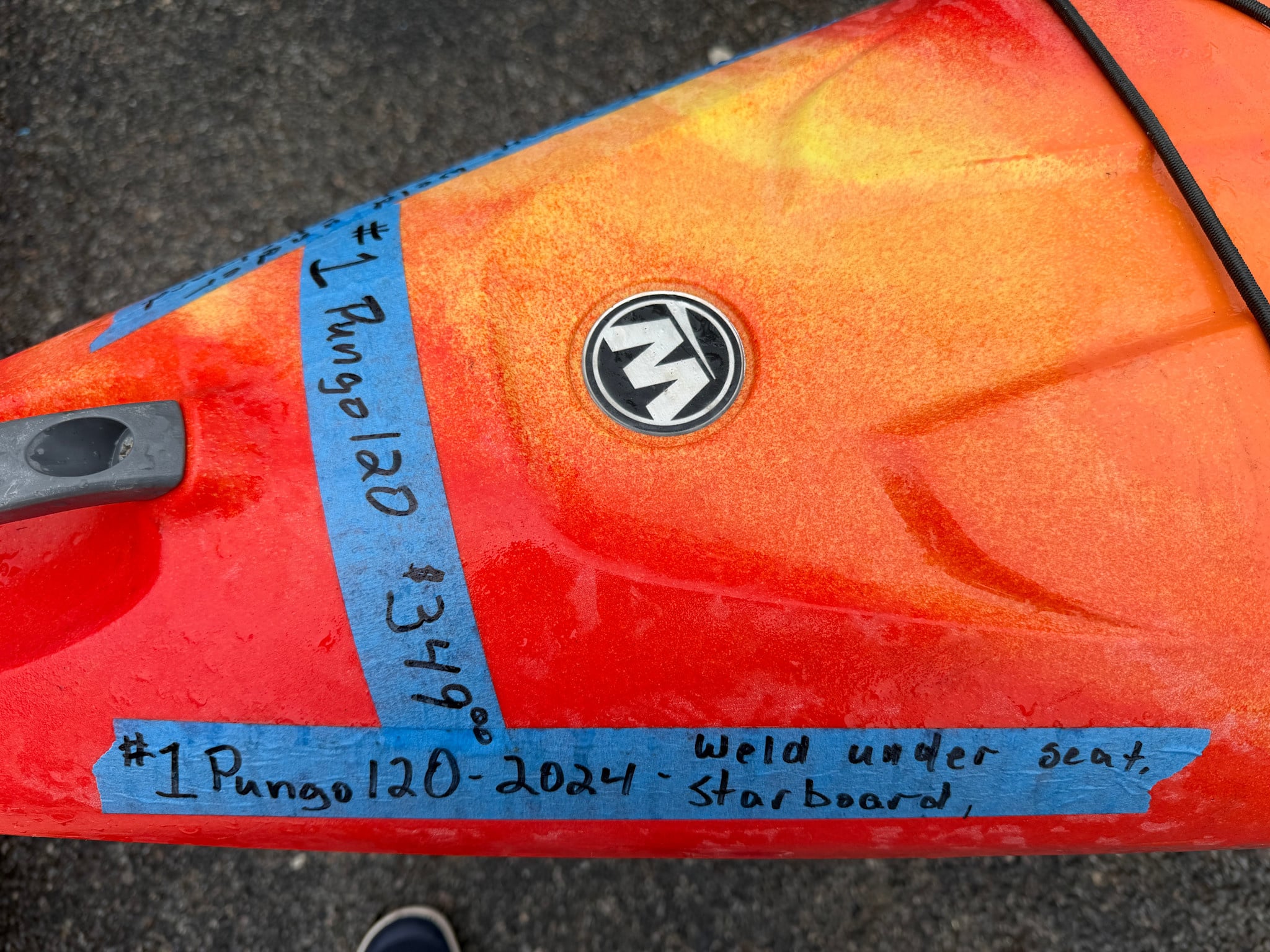 CONFLUENCE WATERSPORTS USED Pungo 120 Mango #1 2024