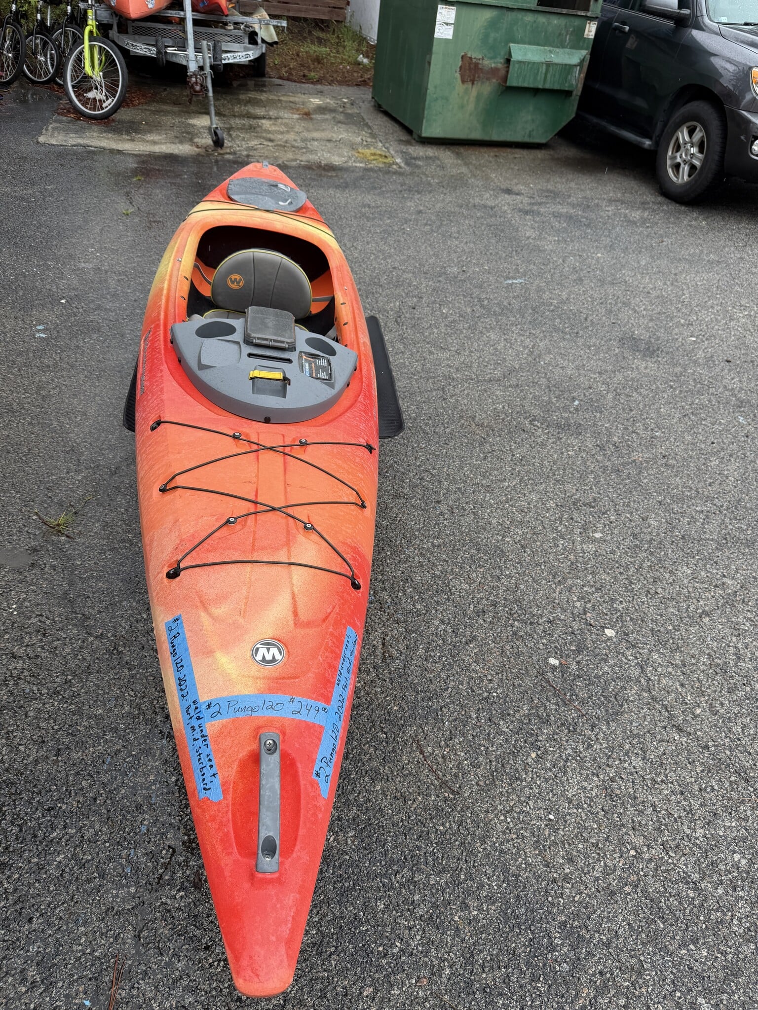 CONFLUENCE WATERSPORTS USED Pungo 120 Mango #2 2022