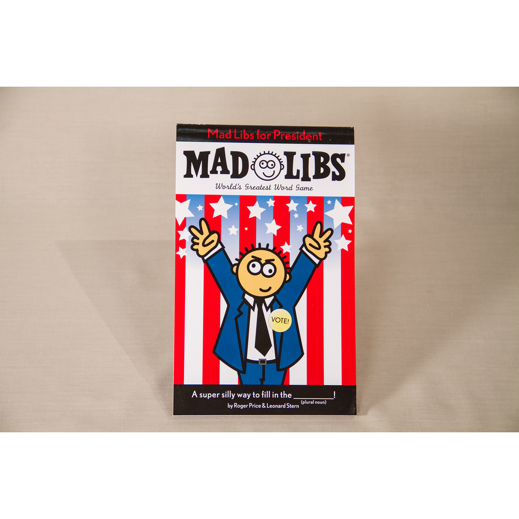 Just for Kids Mad Libs For President Activity Book