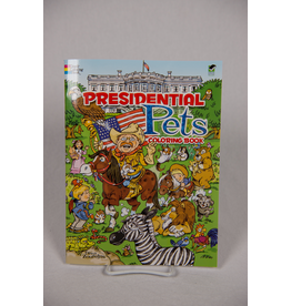 Just for Kids Presidential Pets Coloring Book by Diana Zourelias PB