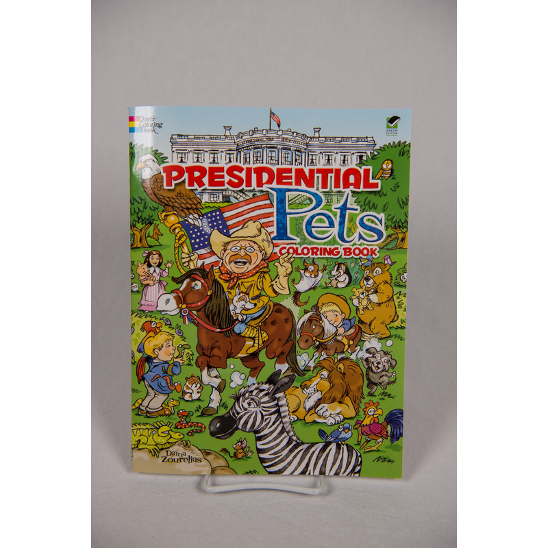 Just for Kids Presidential Pets Coloring Book