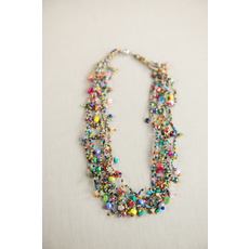 sale-Colorful 24” Guatemalan Necklace