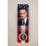 All the Way with LBJ LBJ & Library Photo Bookmark