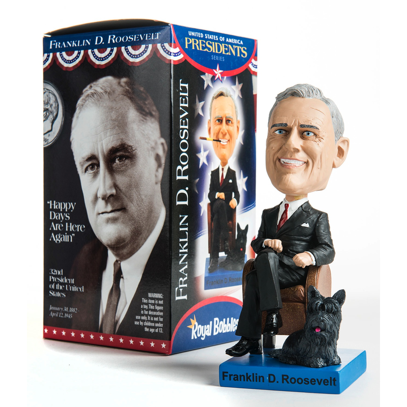 Americana Franklin Roosevelt Bobblehead