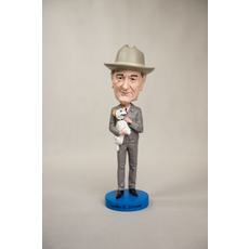 All the Way with LBJ Lyndon B. Johnson Bobblehead