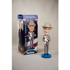 All the Way with LBJ Lyndon B. Johnson Bobblehead