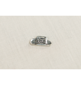 All the Way with LBJ Pewter LBJ Hat Pocket Charm