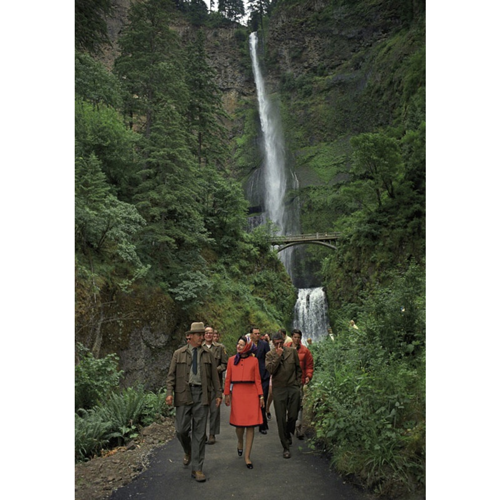 Lady Bird Johnson Lady Bird Johnson in Oregon Postcard